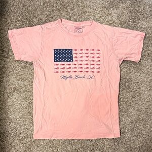 Myrtle Beach SC Salmon Graphic Tee